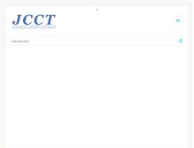 Tablet Screenshot of jcct.com